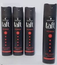 Taft holder spray power hold 5 black 72h